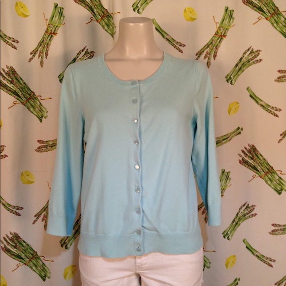 Talbots Sweaters - 4/$20 Talbots Blue Cardigan Size L